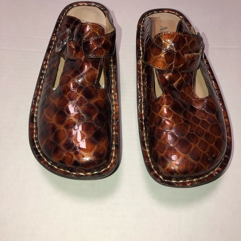 Alegria Classic Clog brown slides size37=us7